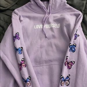 Love yourself hoodie